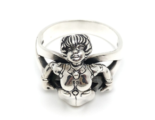 花唐草のリング