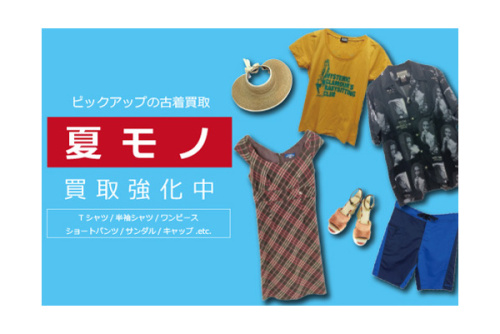 夏物の半袖Tシャツ