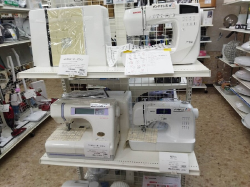 ジャノメのコンピューターミシン