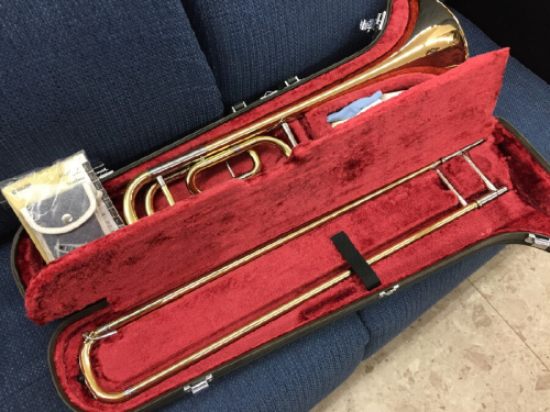 トロンボーンの管楽器