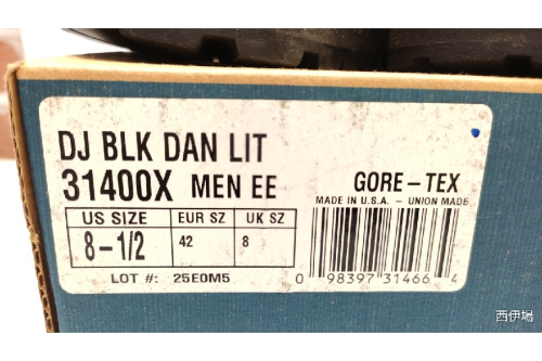 中古ブーツのダナーライト