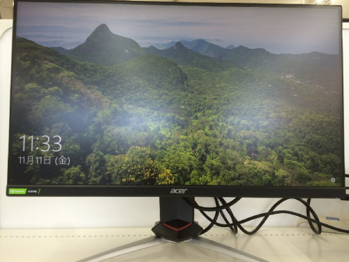 acerのPCモニター