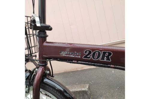 中古自転車の折りたたみ自転車