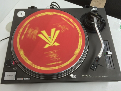 Technicsのレコードプレイヤー