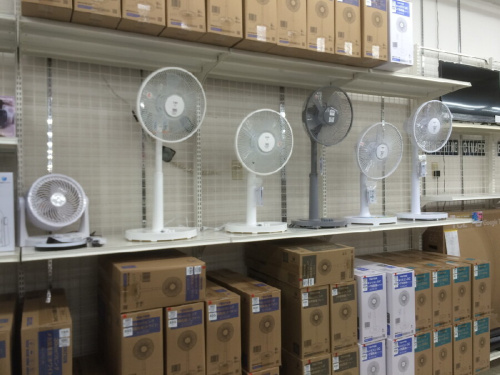 家電の扇風機