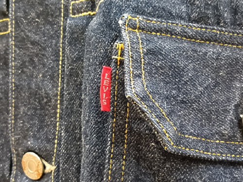 デニムジャケット 2nd Tバック