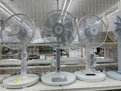 家電の扇風機