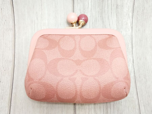 がま口のミニポーチ