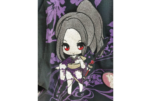 和柄　刺繍のコラボ