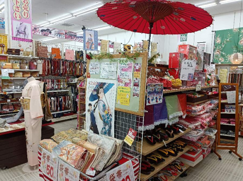 ファッションの着物