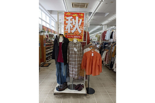 ファッションの秋物