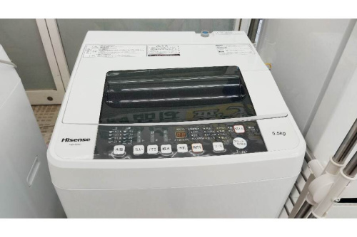 中古洗濯機のハイセンス