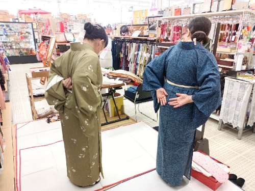 きものの着付け