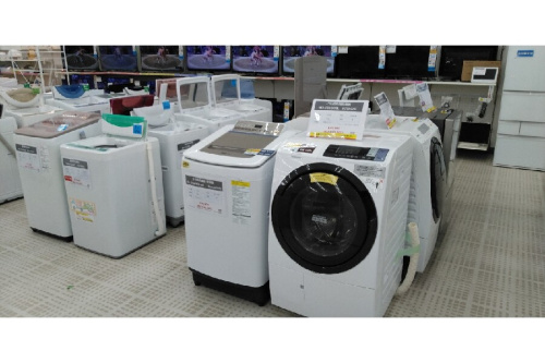 中古洗濯機のドラム洗濯機