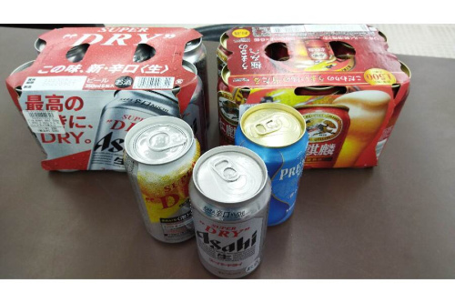 贈答品のビール