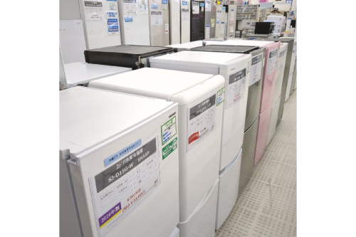 2ドア冷蔵庫の冷蔵庫