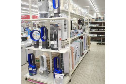 Hot + Coolのファンヒーター