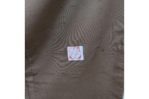 付下げの牛首紬