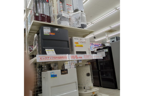 家電のファンヒーター