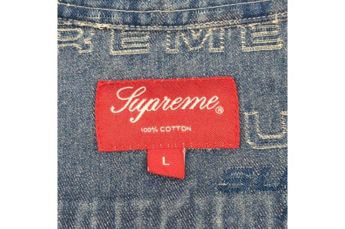シュプリーム（Supreme）のデニムシャツ