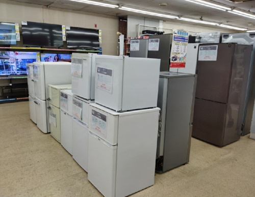 中古家電の冷蔵庫・洗濯機