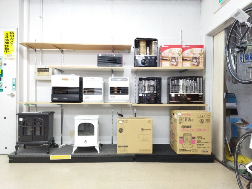 中古家電の暖房器具