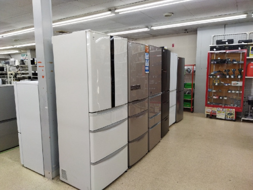 中古家電の大型冷蔵庫