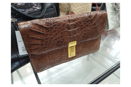 ハンドバッグのエキゾチックレザー