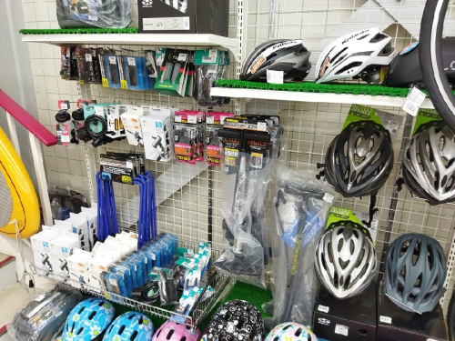 シティサイクルの自転車用品