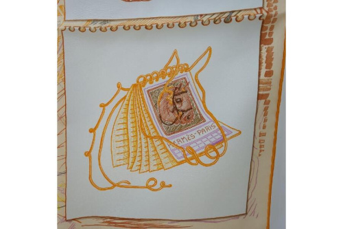 スカーフのエルメス(HERMES)