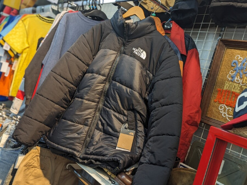 ファッションのダウンジャケット