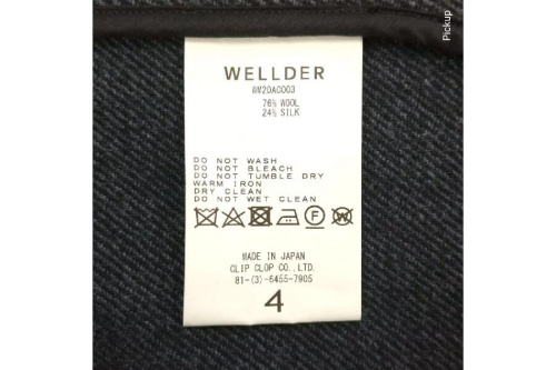 ウェルダー(WELLDER)のメンズ