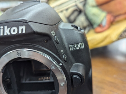 D3000のカメラ買取り強化中