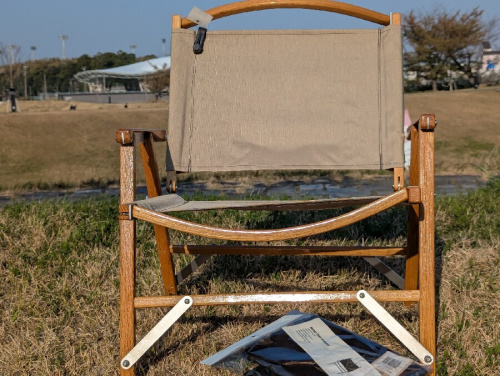 アウトドアチェアのカーミットチェア