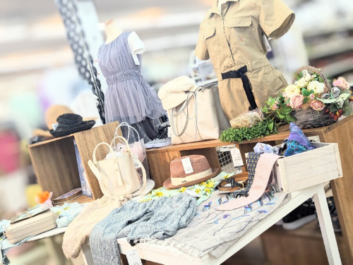 衣類のレディース衣類