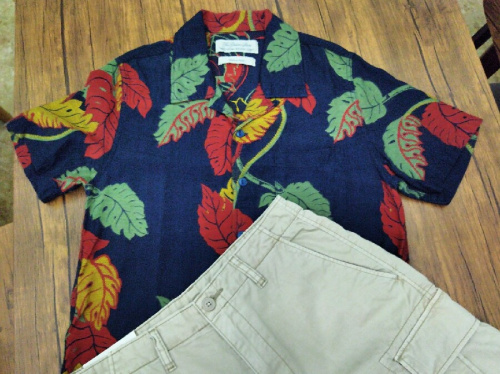 レミレリーフのアロハシャツ