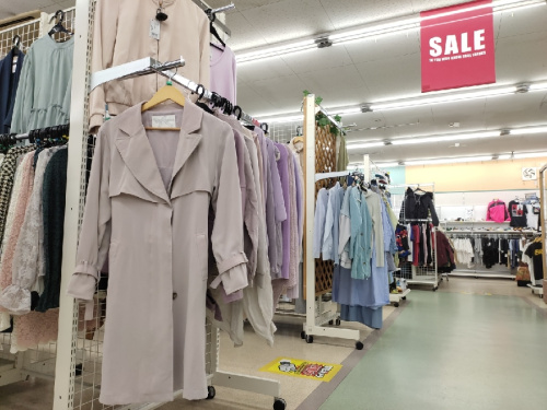 レディースファッションの古着