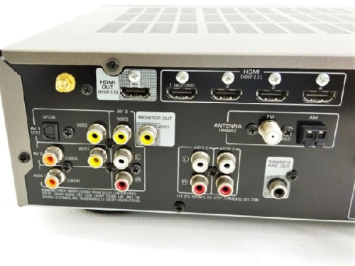 中古オーディオのAVアンプ