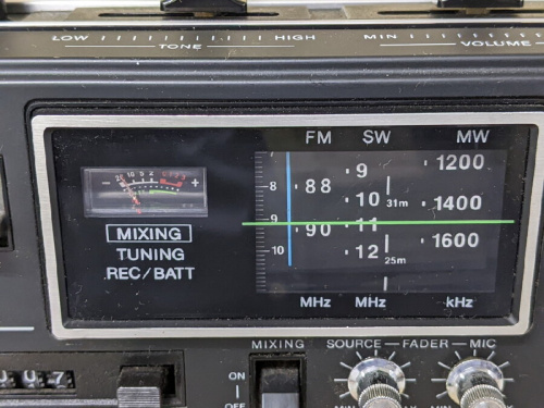 ラジカセの昭和レトロ