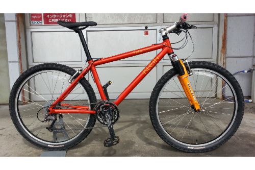自転車のマウンテンバイク