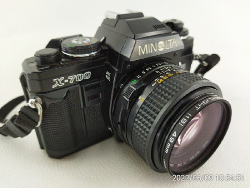 フィルムカメラの一眼レフ