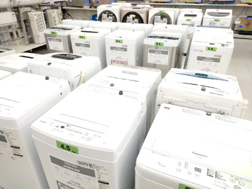 洗濯機の電化製品