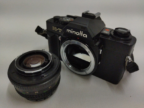 フィルムカメラの一眼レフカメラ