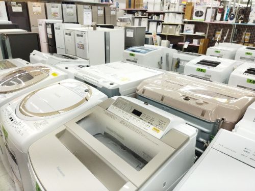 電化製品の貸出トラック