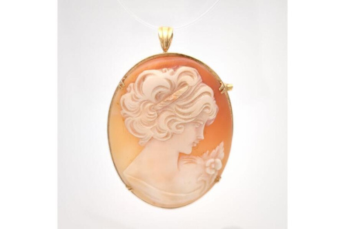 ジュエリーのカメオ