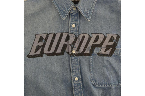 デニムシャツのメンズ