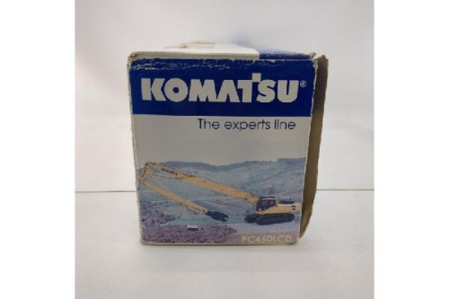 油圧ショベル ロングブームのコマツ 1/50 ダイキャストモデル