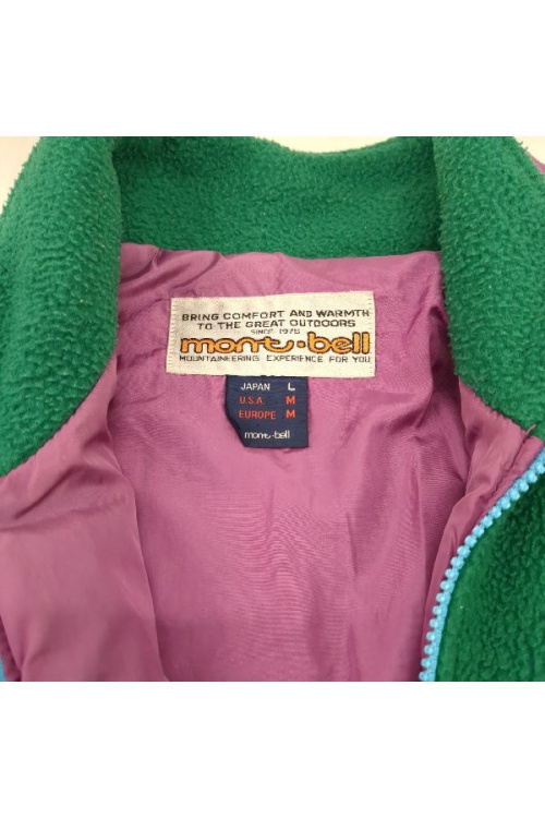 アウターのmont-bell