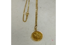 ジュエリーのK18 