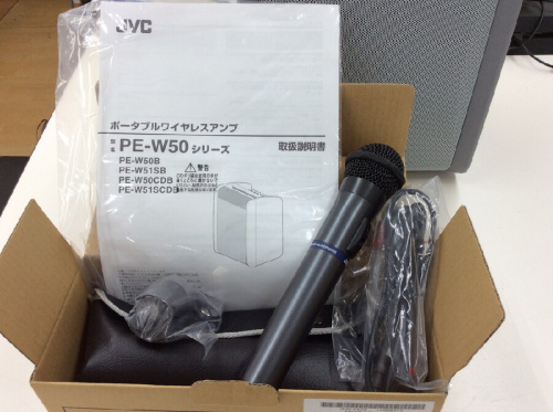 ワイヤレスマイクのワイヤレススピーカー